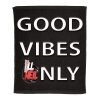 GVO Blk Hand Towel